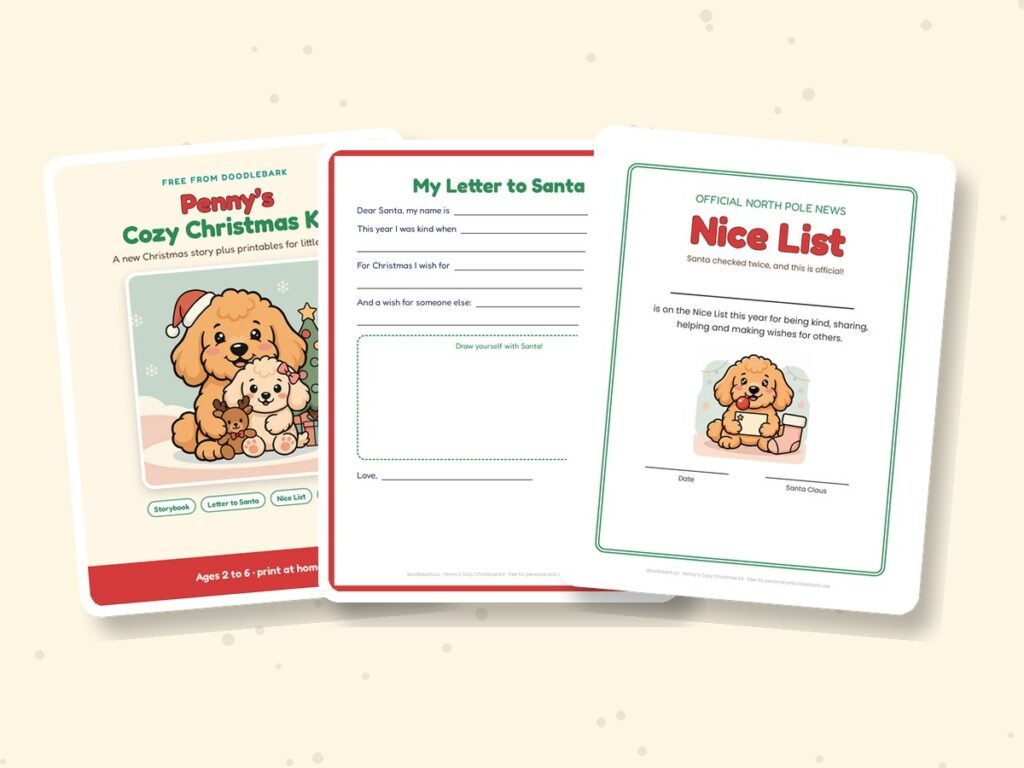 Free Christmas Printables for Toddlers and Preschoolers